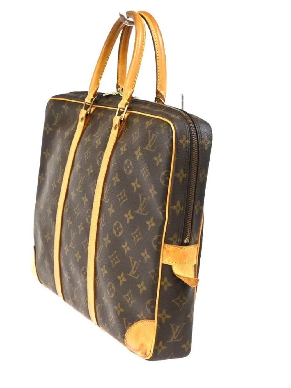 LOUIS VUITTON Porte Documents Voyage Briefcase Hand Bag Monogram - Picture 4 of 16